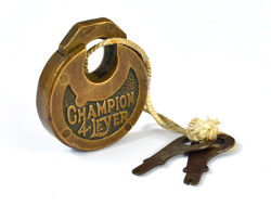 Champion 4 Lever Padlock