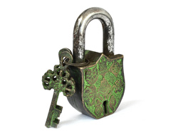 Indian Padlock Symbols