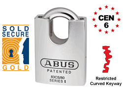 Keyed Alike CEN 6 ABUS Rock