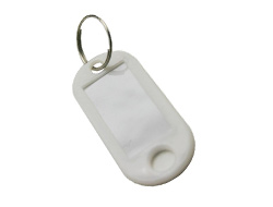 White Key Tag