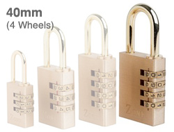 Large Brass Combination Padlock 40mm 