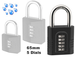 X Large Combination Padlock 65mm