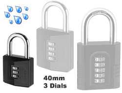 Large Combination Padlock 40mm