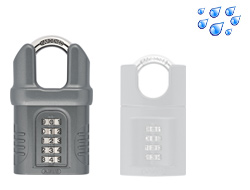 Large Closed Shackle Combination Padlock 65mm