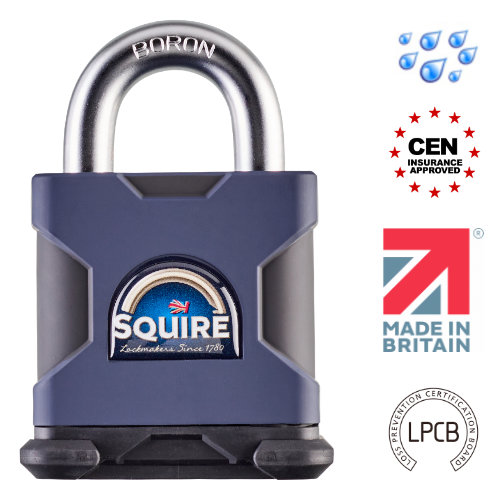 Squire Master Keyed Stronghold Padlock 65mm