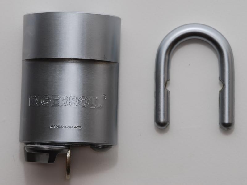 Ingersoll Padlock 10 Lever Close 10mm Shackle CS712 Impregnable Cs700 Lock for sale online 